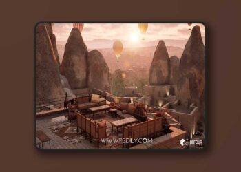 Cappadocia Anatolian Cave Hotel Environment (Modular City, Ethnic, Spike) [5.4 – 5.8]