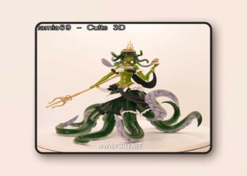 Cecaelia nsfw – 3D STL Print Model