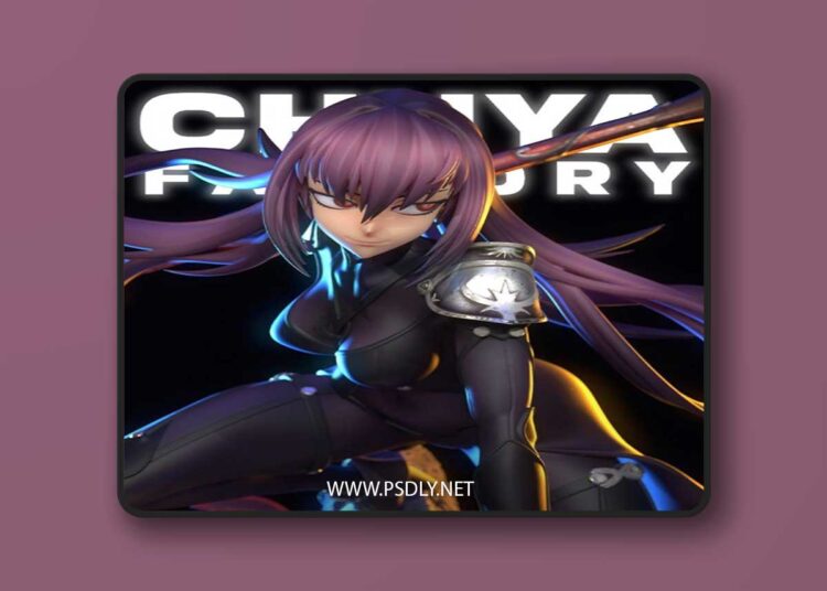 Chuya Factory – Scathach – 3D Print Model STL 1 Chuya Factory – Scathach – 3D Print Model STL