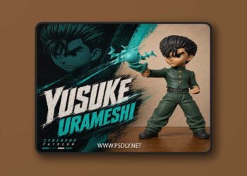 CyberPOP – Yu Yu Hakusho – Yusuke Urameshi – 3D Print Model STL