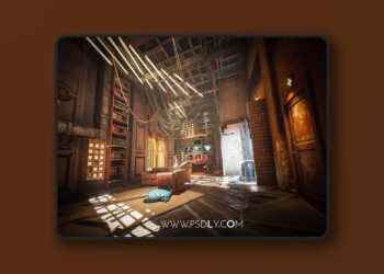 Cyberpunk Interior Environment Kitbash Set (4.27 and 5.0 – 5.8)