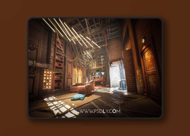 Cyberpunk Interior Environment Kitbash Set (4.27 and 5.0 – 5.8) 1 Cyberpunk Interior Environment Kitbash Set (4.27 and 5.0 – 5.8)