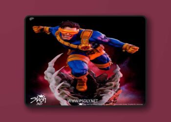 Cyclops X Men – 3D Print Model STL 1