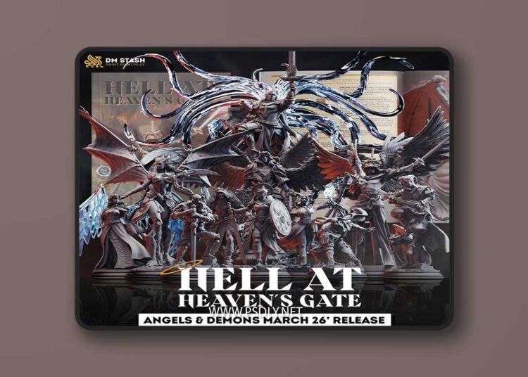 DM Stash – Hell at Heaven’s Gate March 2026 – 3D Print Model STL 1 DM Stash – Hell at Heavens Gate March 2026 – 3D Print Model STL