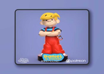 Daniel el Travieso – NATY RAMOS – 3D STL Print Model