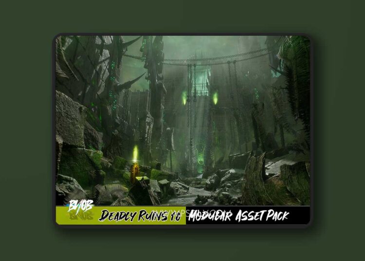 Deadly Ruins - Modular asset pack (4.26 - 5.8) 1 Deadly Ruins - Modular asset pack (4.26 - 5.8)