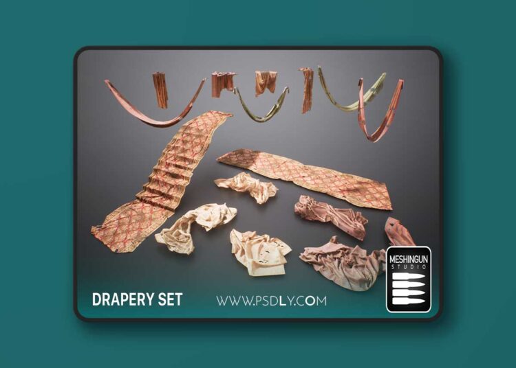 Drapery Set (5.5 – 5.8) for Unreal Engine 1 Drapery Set (5.5 – 5.8)