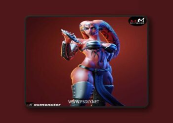 E.S Monster – Darth Talon – 3D Print Model STL