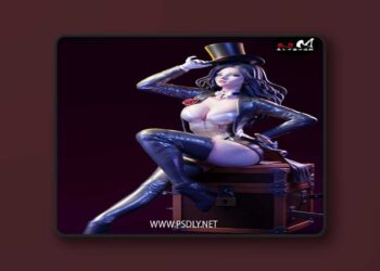 E.S Monster – Zatanna – 3D Print Model STL