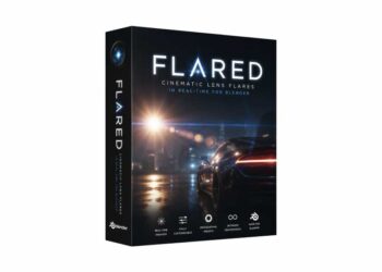 Flared2 Cinematic Lens Flares In Real Time v1.1.7 for Blender