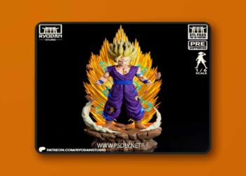 Gohan SSJ2 – Ryodan Studio – 3D STL Print Model