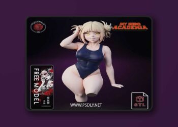 Higanbana3D – Himiko Toga My Hero Academia – 3D Print Model STL