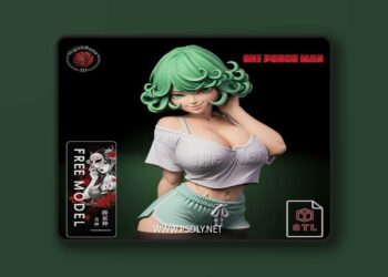 Higanbana3D – Tatsumaki One Punch Man – 3D Print Model STL