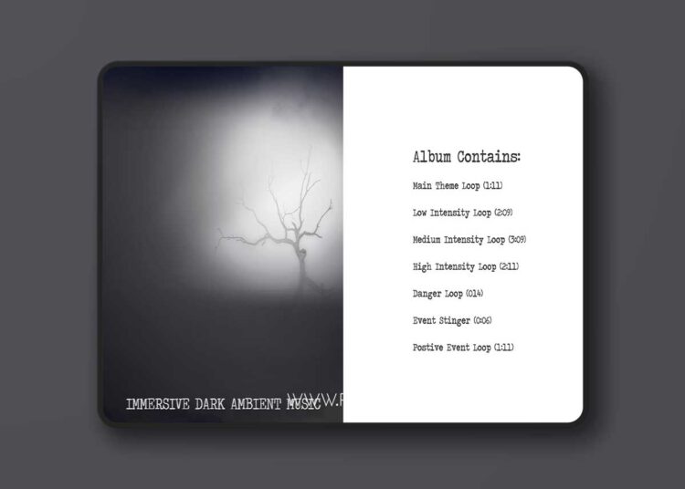 Immersive Dark Ambient Music Pack (5.0 – 5.8) 1 Immersive Dark Ambient Music Pack (5.0 – 5.8)