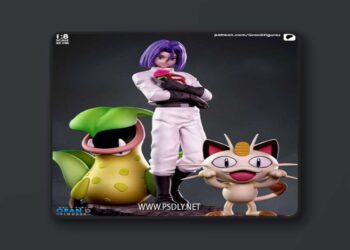 Jessie James Pokemon – 3D STL Print Model