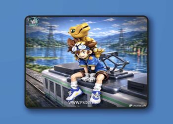 Kaidan 3D – Tai x Agumon DIGIMON – 3D Print Model STL