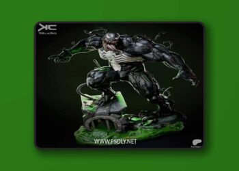 KcStudio – The Symbiote – 3D Print Model STL