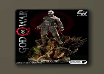 Kratos God of War – 3D STL Print Model