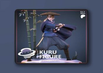 Kuru Figures – Mizu – 3D Print Model STL