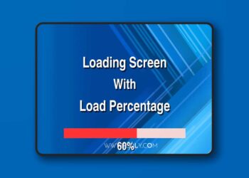 Loading Screen With Load Percentage v1.25 (5.7)
