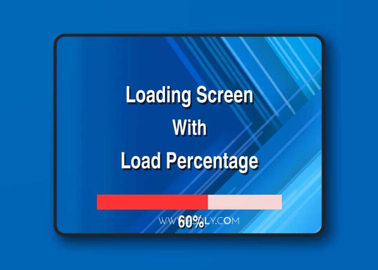 Loading Screen With Load Percentage v1.25 (5.7) 1 Loading Screen With Load Percentage v1.25 (5.7)