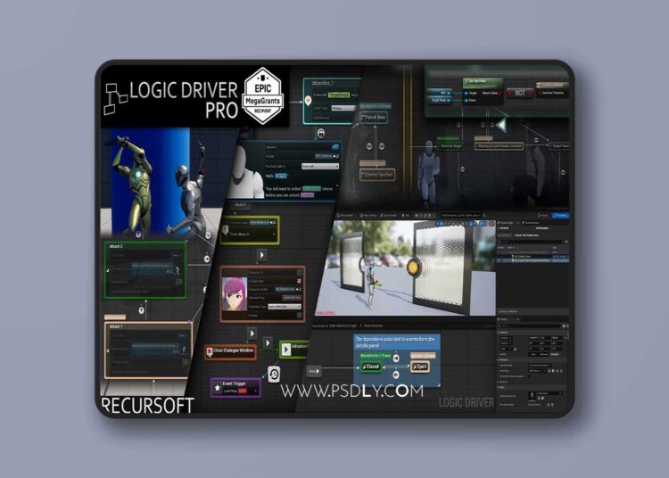 Logic Driver Pro - Blueprint Editor for Dialogue, Quest, Combat & FSM Systems v2.9.5 (5.7) 1 Logic Driver Pro - Blueprint Editor for Dialogue, Quest, Combat & FSM Systems v2.9.5 (5.7)