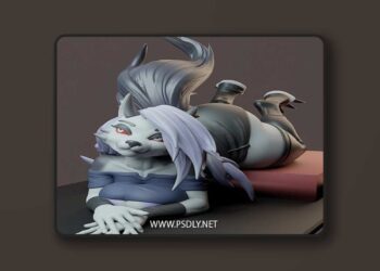 Loona Helluva boss – 3D Print Model STL