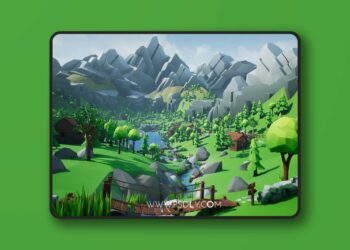 Lowpoly Style Woodlands Pack (4.27 and 5.0 – 5.7)