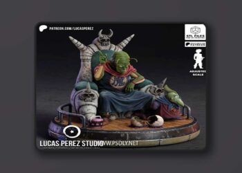 Lucas Perez – Rey Piccolo – DB – 3D Print Model STL