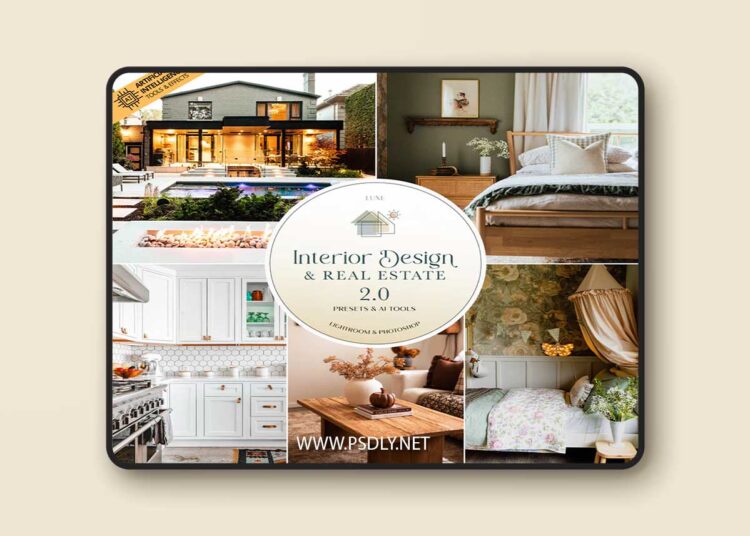 Luxe Lens - Interior Design & Real Estate Lightroom Presets & AI Tools v2.0 – Desktop & Mobile 1 Luxe Lens Interior Design Real Estate Lightroom Presets AI Tools v2.0 – Desktop Mobile