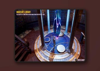 Magician's Library Environment and VFX Pack (5.0 – 5.8)