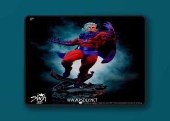 Magneto X Men – 3D Print Model STL