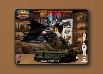 Marve Batman – 3D STL Print Model