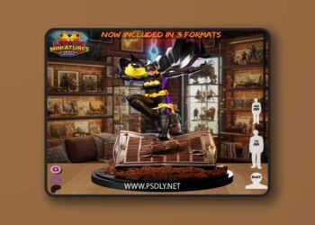Marvel Batgirl – 3D STL Print Model