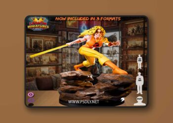 Marvel Cheetara – 3D STL Print Model