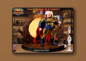 Marvel Granny Goodness – 3D STL Print Model