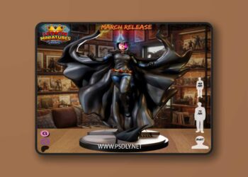 Marvel Raven – 3D STL Print Model
