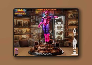 Marvel Wizard – 3D STL Print Model