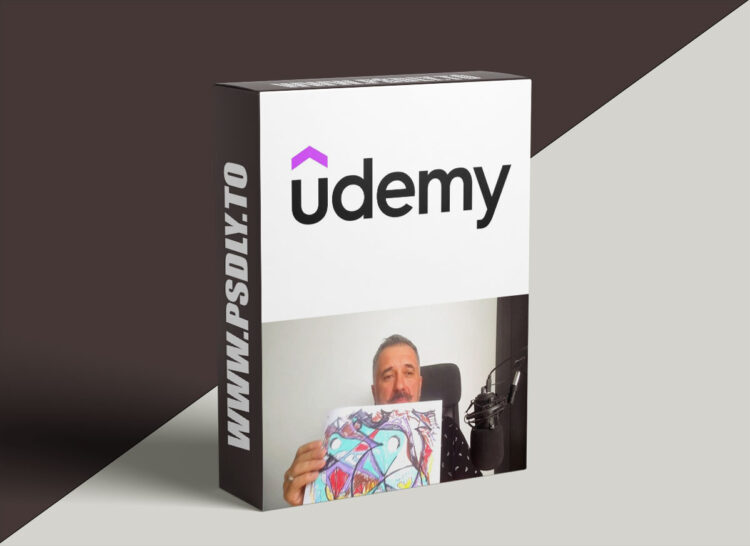 Udemy – MindDrawing - Art Therapy Abstract Drawing Lesson 1 MindDrawing - Art Therapy Abstract Drawing Lesson