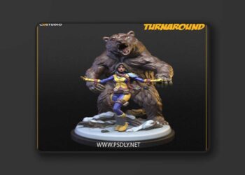Mirage and Bear – 3D STL Print Model