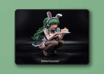 Miyumi – Bunny Maiden – 3D Print Model STL