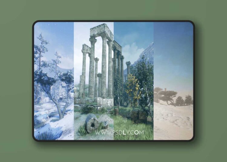 Modular Ancient Ruins (4.27 - 5.8) for Unreal Engine 1 Modular Ancient Ruins (4.27 - 5.8)