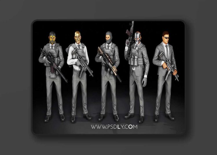 Modular Bank Robbers Pack (4.27 and 5.0 – 5.8) 1 Modular Bank Robbers Pack (4.27 and 5.0 – 5.8)