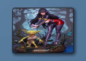 Momoji – AnneRose Vajra Taimanin – 3D Print Model STL