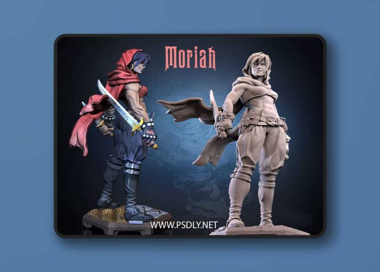 Moriah the Thief – 3D STL Print Model 1 Moriah the Thief – 3D STL Print Model