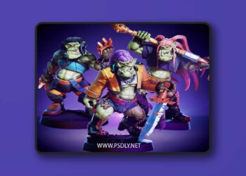 MrModulork – ORC Pop Huntaz – 3D STL Print Model