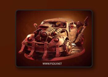 MrModulorks Orczwagun Bug – 3D Print Model STL