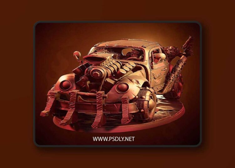 MrModulork’s Orczwagun Bug – 3D Print Model STL 1 MrModulorks Orczwagun Bug – 3D Print Model STL