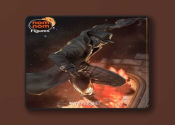 Nomnom Figures – Spider Noir – 3D Print Model STL