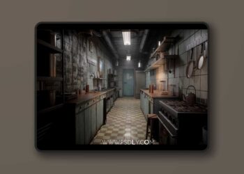 Old Restaurant Kitchen (5.7-5.8)